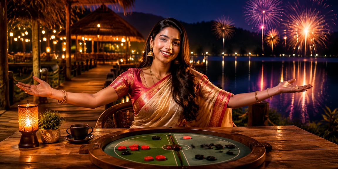 ঢাকার রাতের আকাশ ও ক্রিকেট স্টেডিয়াম