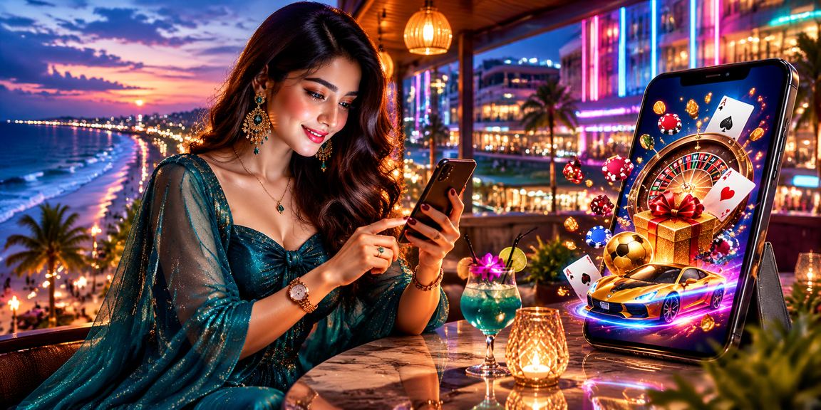 কক্সবাজার সমুদ্র সৈকতে মোবাইলে ace 665 পুরস্কার দেখছেন একজন ব্যবহারকারী